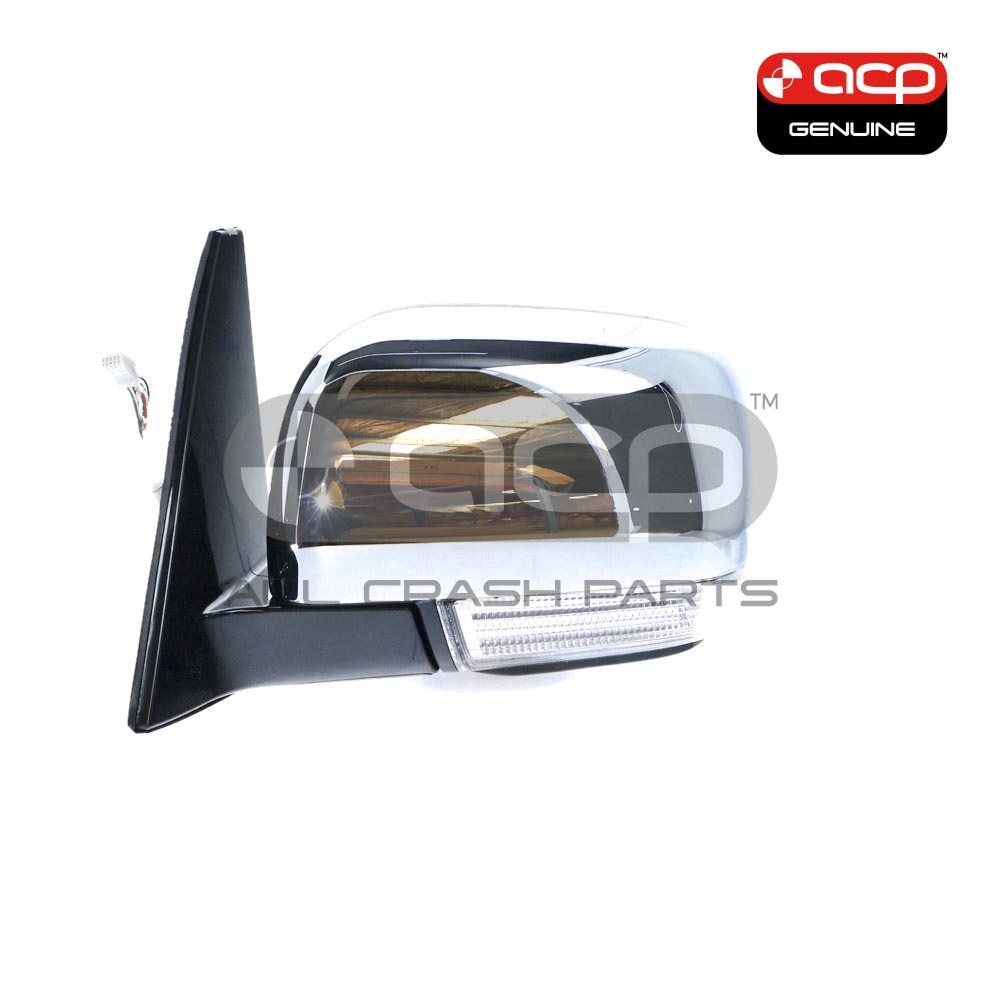 Chrome Door Mirror With Indicator Passenger Side Genuine suits