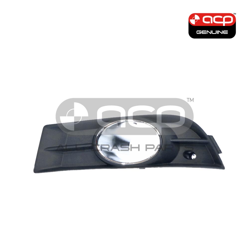 Chrome Front Bar Grille With Fog Light Mount Passenger Side Genuine ...