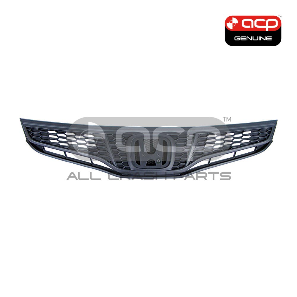 Grille Black Genuine Suits Honda Jazz GE 4/2011 to 6/2014 - All Crash Parts
